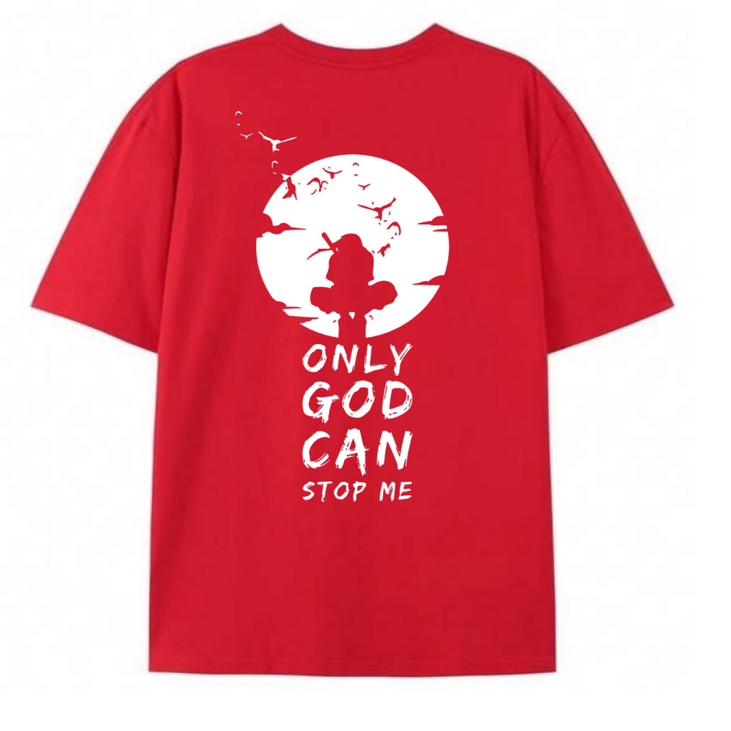 I Am God Oversized T-Shirt – Red