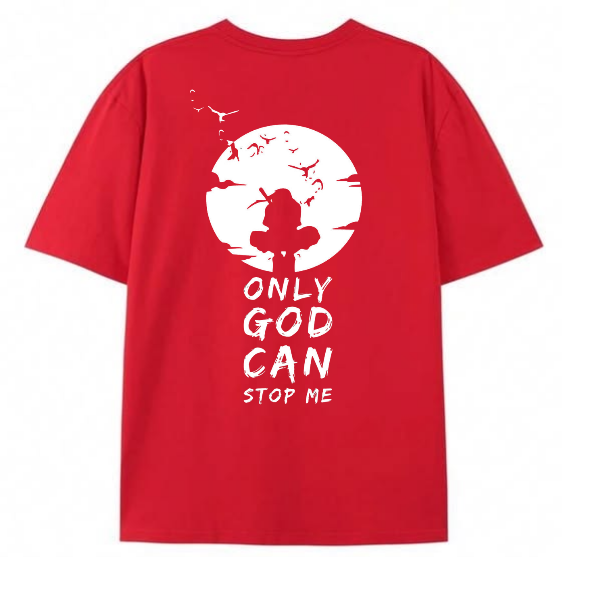 I Am God Oversized T-Shirt – Red