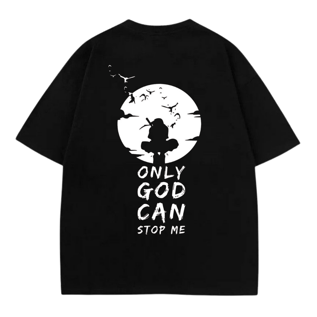 I Am God Oversized T-Shirt – Black