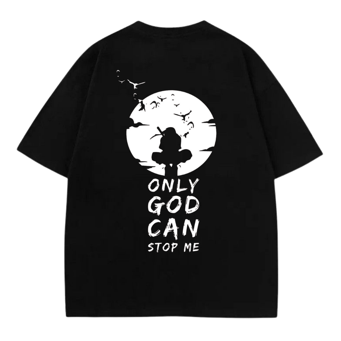 I Am God Oversized T-Shirt – Black