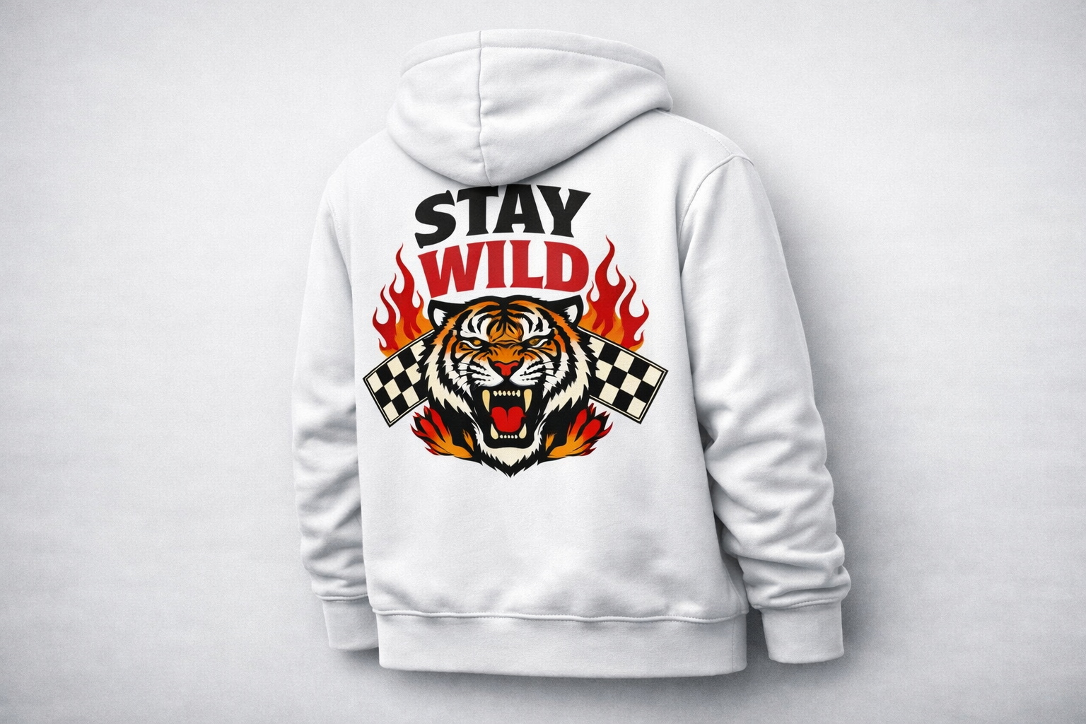 Stay Wild Tiger Hoodie