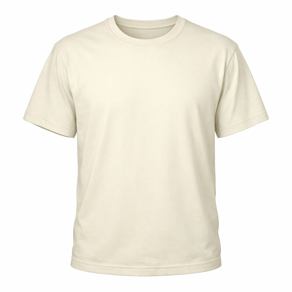 Premium Bio-Washed Plain T-Shirt