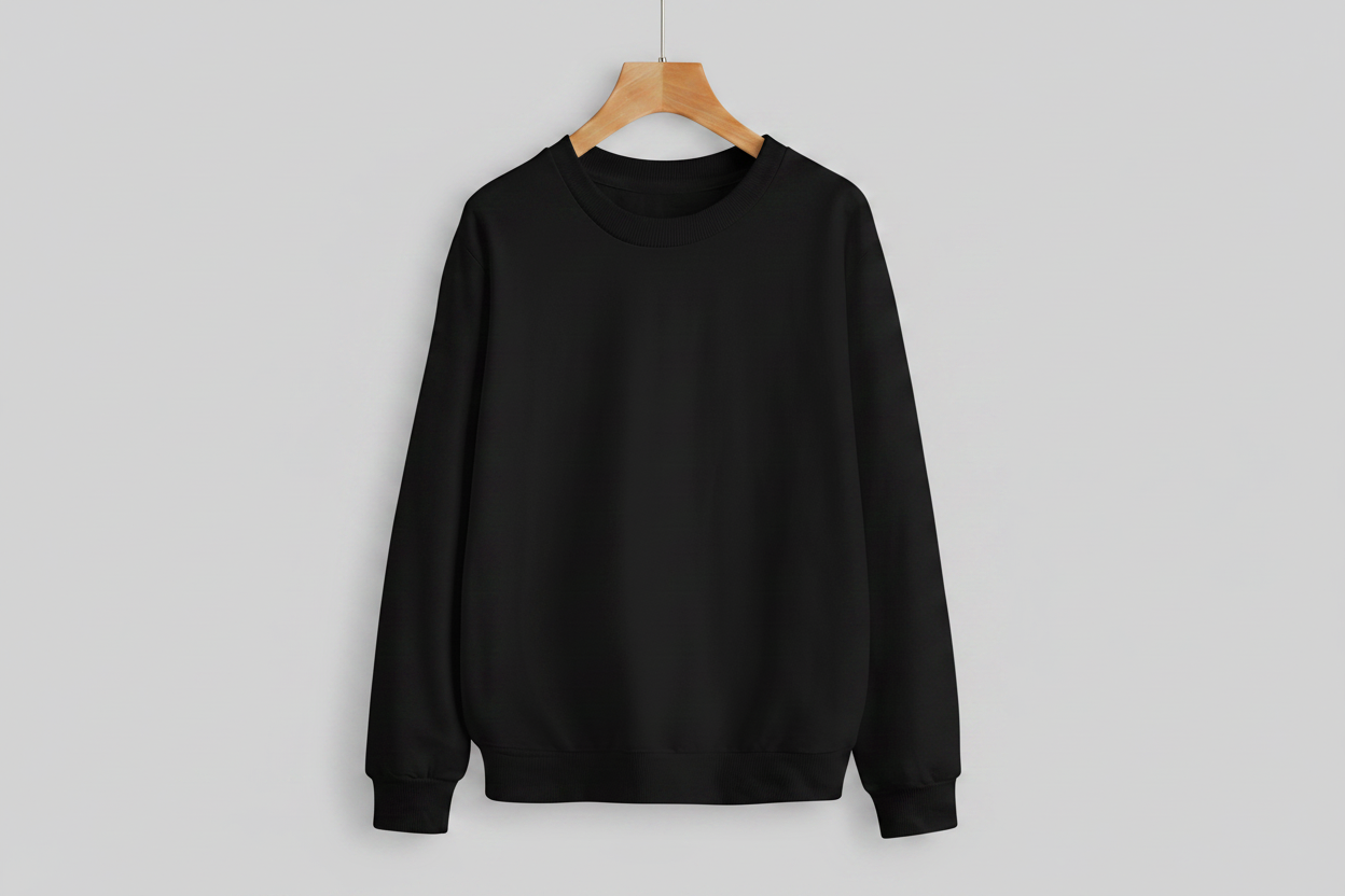 Black Sweatshirt - Back