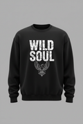 Black Sweatshirt - Wild Soul