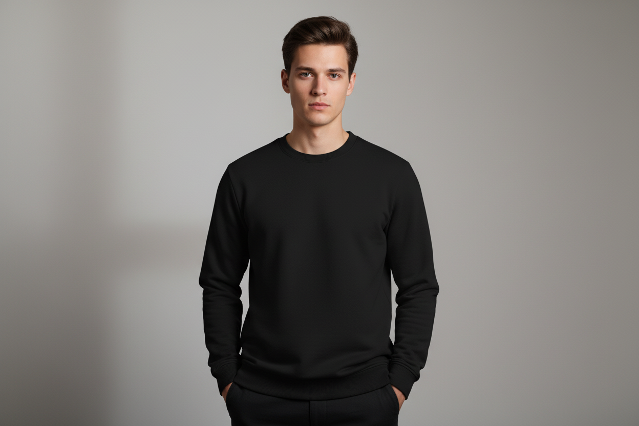 Black Sweatshirt - Worn