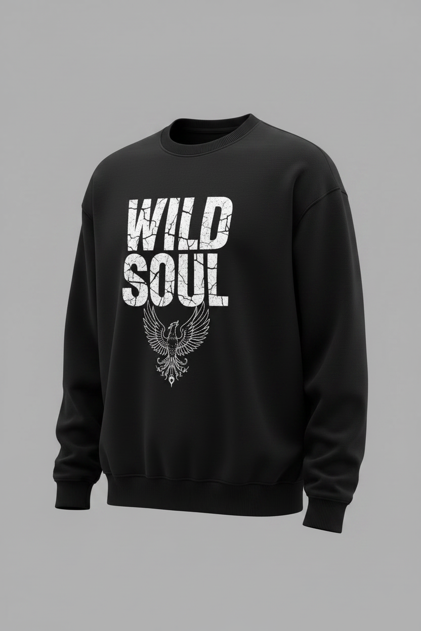 Wild Soul Sweatshirt - Three Quarter View